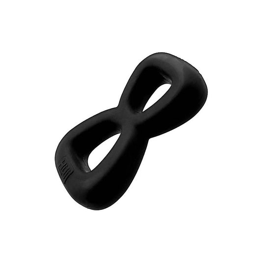 Boomerang Double Cockring Ball Stretcher by Hunkyjunk - Ball Stretchers and Crushers