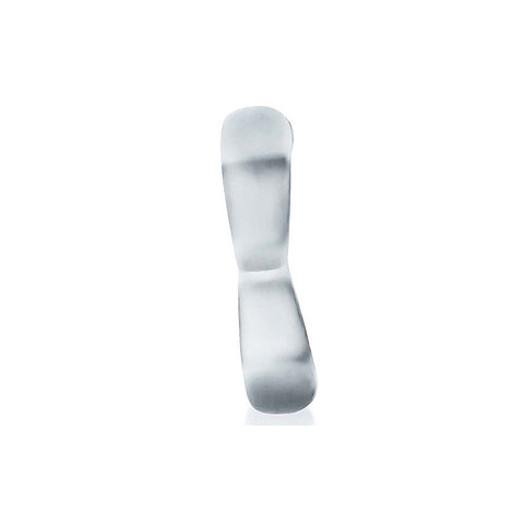 Boomerang Double Cockring Ball Stretcher by Hunkyjunk - Ball Stretchers and Crushers