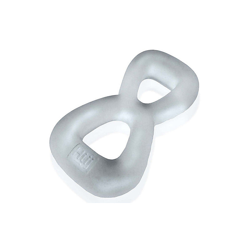 Boomerang Double Cockring Ball Stretcher by Hunkyjunk - Ball Stretchers and Crushers