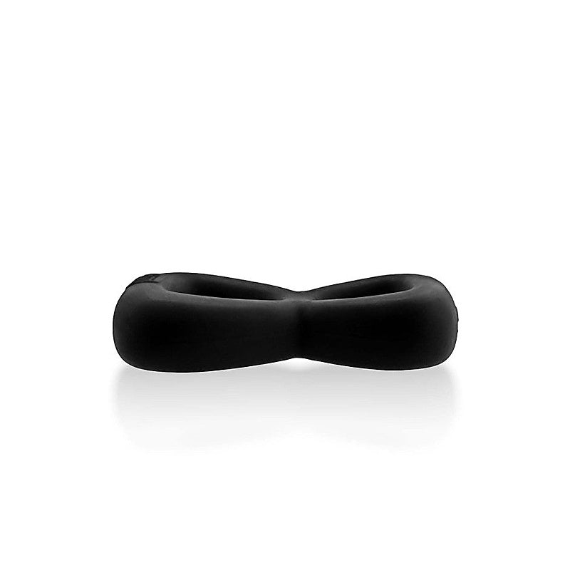 Boomerang Double Cockring Ball Stretcher by Hunkyjunk - Ball Stretchers and Crushers
