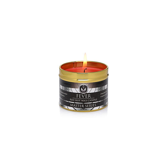 Fever Red Hot Adult Wax Candle by XR Brands - Massage Oils and Lubricants