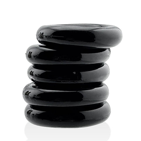 Jacker Stack Strong Cock Ring by Hunkyjunk - Cock Ring Sets