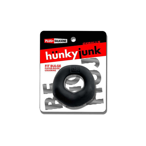 Fit Bulge Hung Style Male Cock Ring by Hunkyjunk - Stretchy Cock Rings