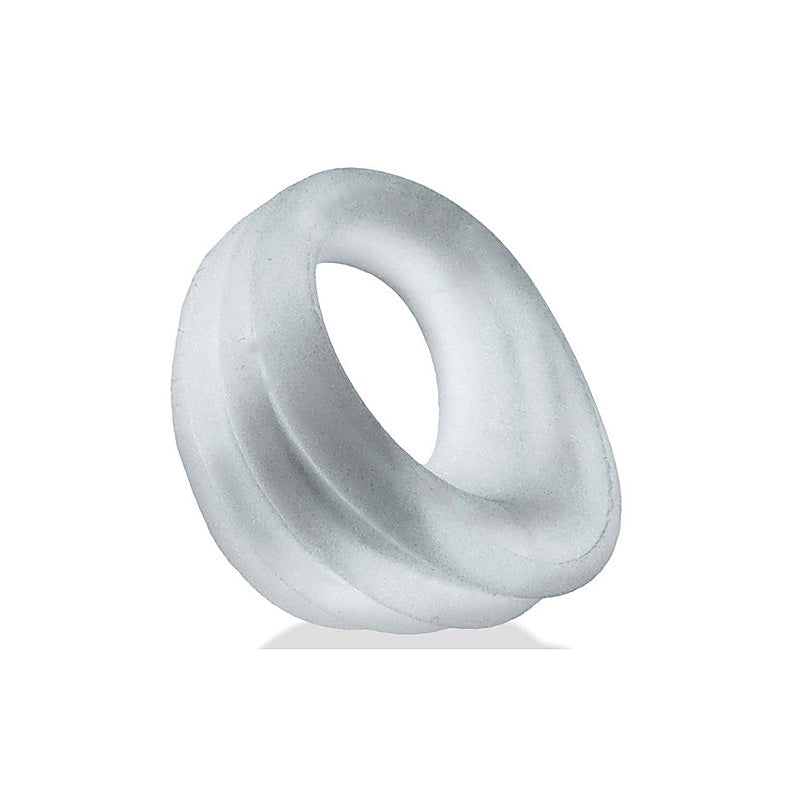 Expander Slim Scoop Silicone Cock Ring by Hunkyjunk - Stretchy Cock Rings
