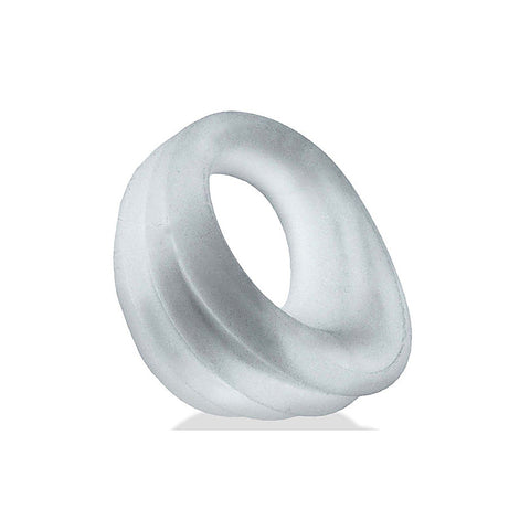 Expander Slim Scoop Silicone Cock Ring by Hunkyjunk - Stretchy Cock Rings