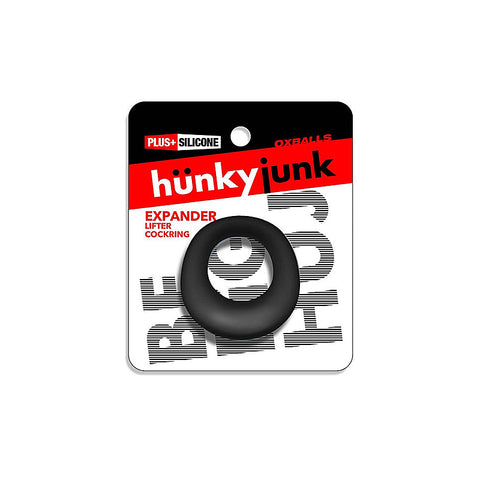 Expander Slim Scoop Silicone Cock Ring by Hunkyjunk - Stretchy Cock Rings