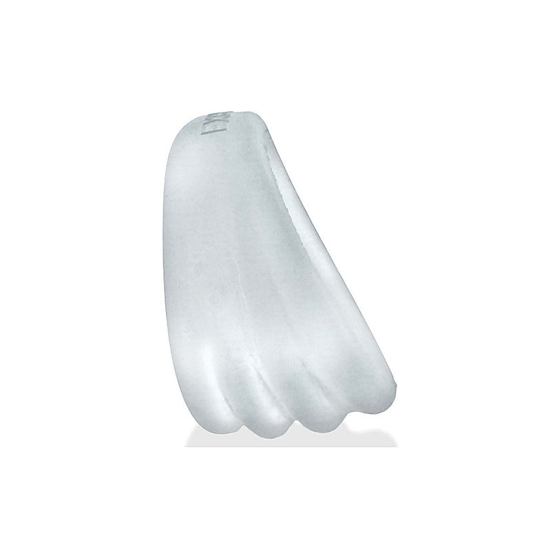 Expander Slim Scoop Silicone Cock Ring by Hunkyjunk - Stretchy Cock Rings