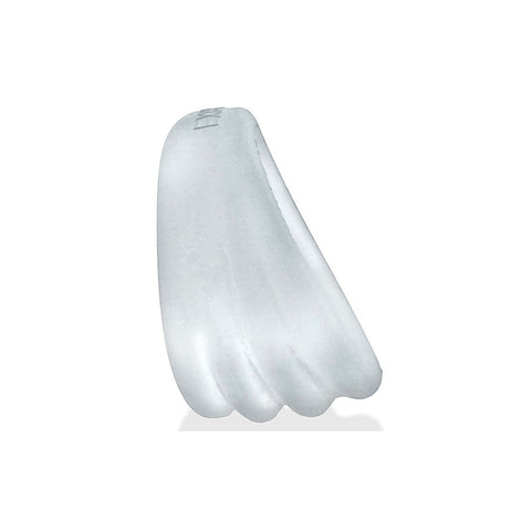 Expander Slim Scoop Silicone Cock Ring by Hunkyjunk - Stretchy Cock Rings