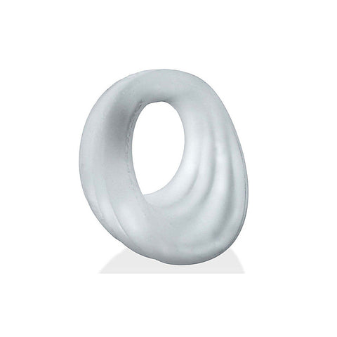 Expander Slim Scoop Silicone Cock Ring by Hunkyjunk - Stretchy Cock Rings