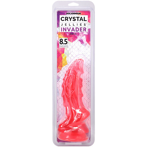 Crystal Jellies 8.5 Inches Invader Fantasy Dildo - Realistic Dildos