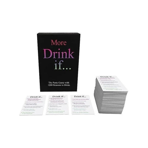 More Drink If Adult Card Game by Kheper Games - Sex Games, Coupons and Tricks