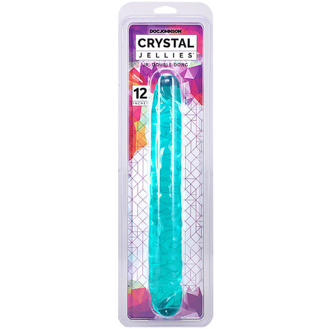 12 Inch Realistic Jr. Flexible Double Dong by Doc Johnson - Realistic Dildos