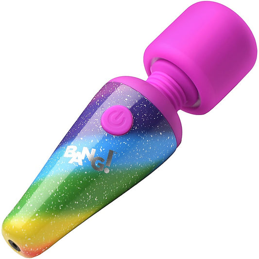 BANG! 10X Rainbow Mini Wand Massager by XR Brands - Body Wands