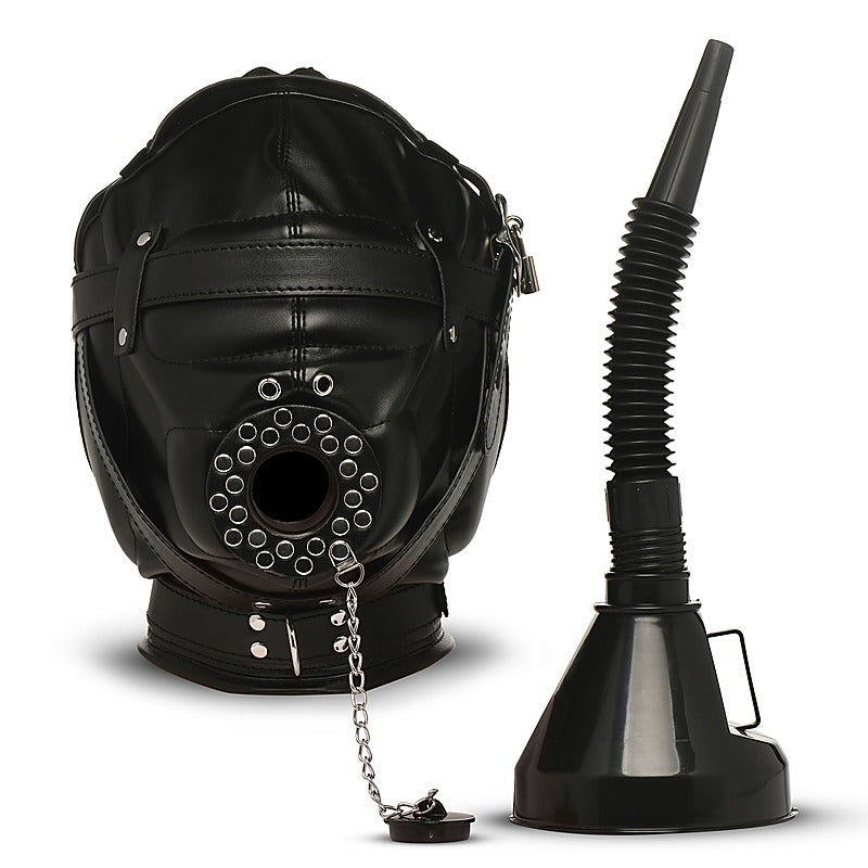 Master Series Degraded Sensory Deprivation Hood - Bondage Hoods