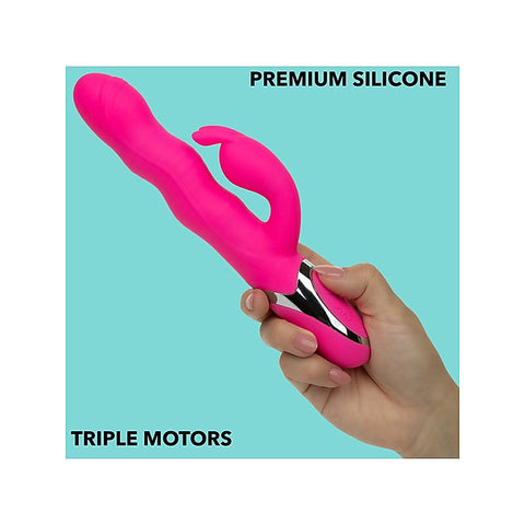Enchanted Wave Action Bunny Rabbit Vibrator by CalExotics