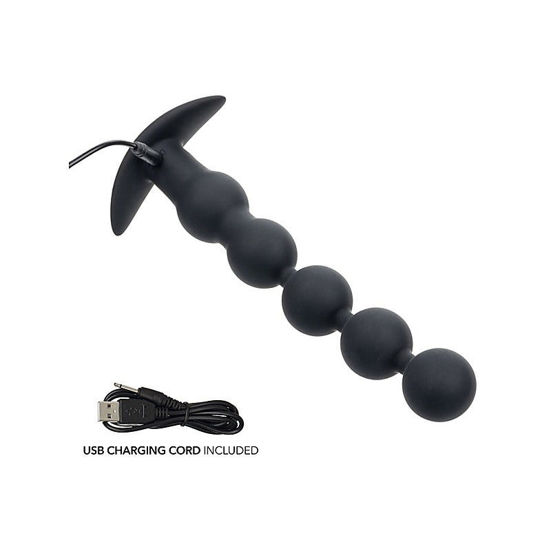 Rechargeable Power Anal Balls by California Exotics - Anal Beads and Balls