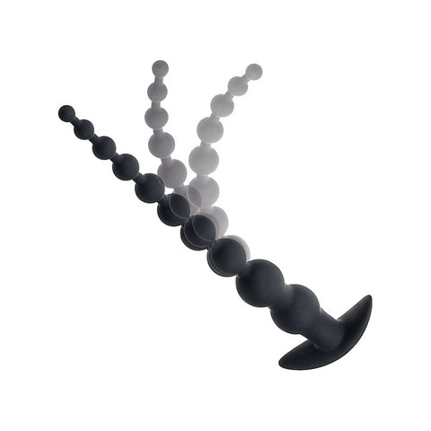 Rechargeable X-10 Power Anal Beads by California Exotics - Anal Beads and Balls