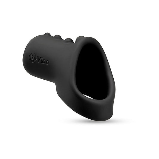 B-Vibe Flex Ring Shaft Silicone Cock Ring & Ball Stretcher