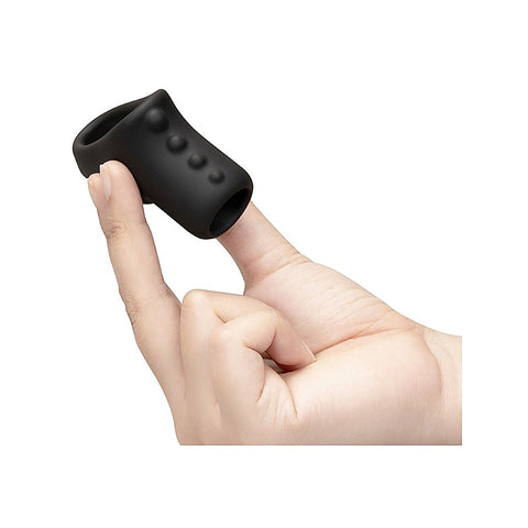 B-Vibe Flex Ring Shaft Silicone Cock Ring & Ball Stretcher