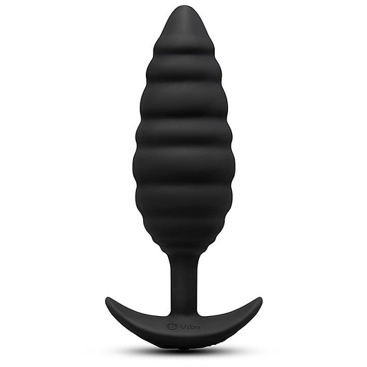 Twist Texture Vibrating Anal Plug by B-Vibe