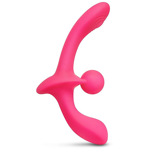 Double Tap Vibrating Strapless Strap-On Set by Together