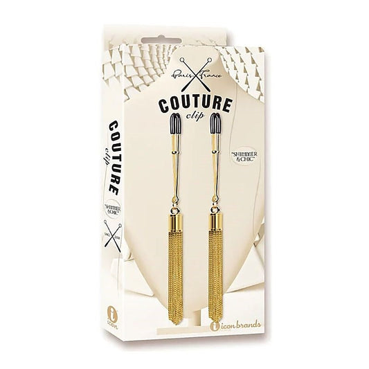 Parisian Allure Luxury Nipple Clamps by Icon Brands - Nipple and Clit Clamps
