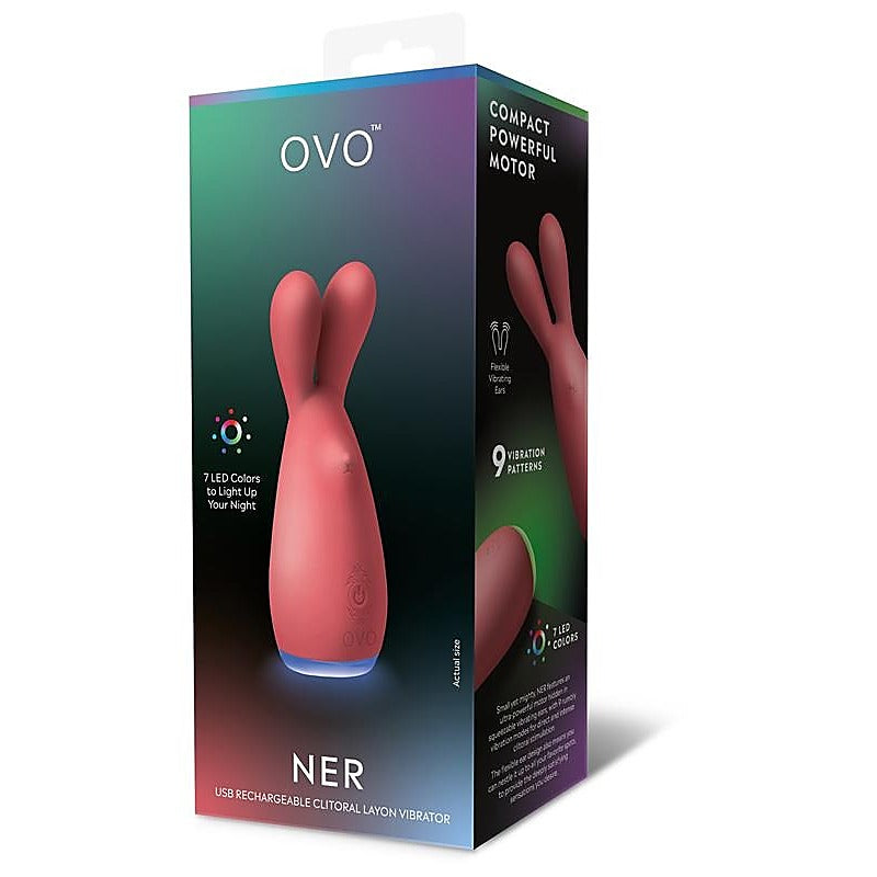 Ovo Ner Clitoral Silicone Vibrator by Xgen Products - Rabbit Vibrators