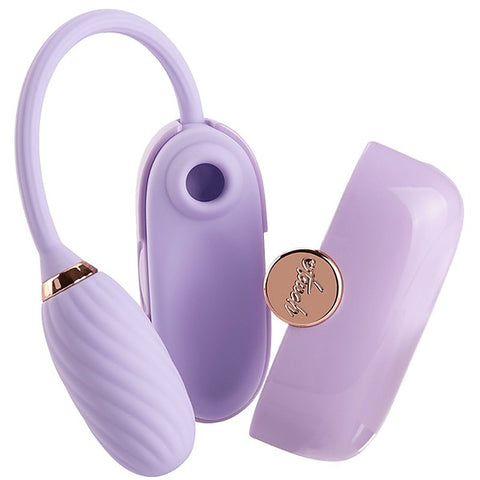 LOUIS 13 Modes Suction Vibrating Massager by Shots Toys