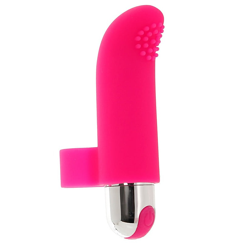 Pink Pussycat Finger Sleeve Bullet Vibrator by Cousins Group - Bullet Vibrators