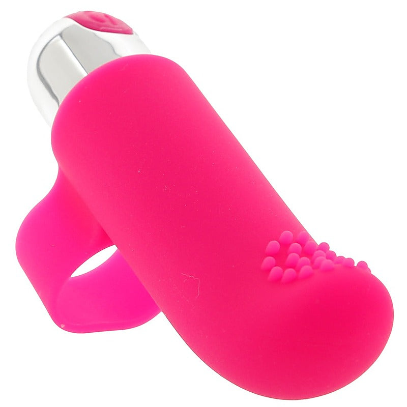 Pink Pussycat Finger Sleeve Bullet Vibrator by Cousins Group - Bullet Vibrators