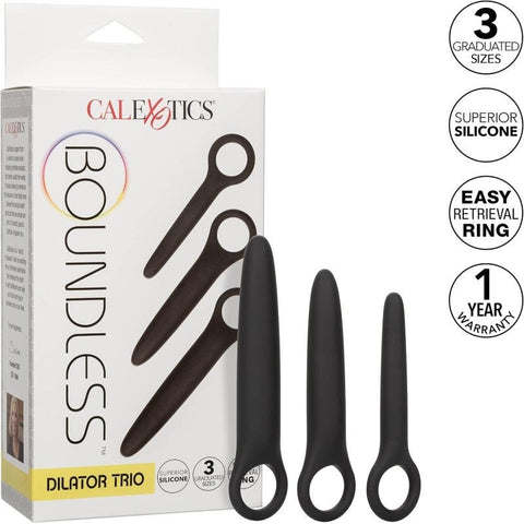 Boundless Silicone Dilator Trio Set by California Exotics - Butt Plugs
