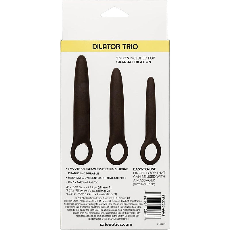 Boundless Silicone Dilator Trio Set by California Exotics - Butt Plugs