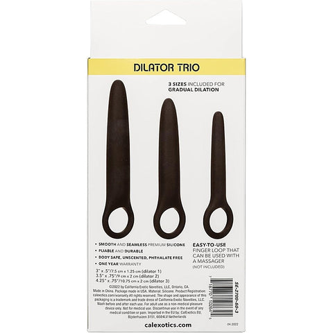 Boundless Silicone Dilator Trio Set by California Exotics - Butt Plugs
