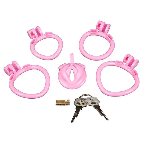 Bitchboy Degrading Mini Chastity Cage by Electric EEL Inc - Male Chastity