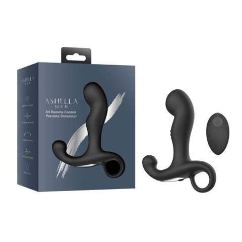 X4 Remote Control Men Prostate Vibrator by Ashella - Prostate Toys