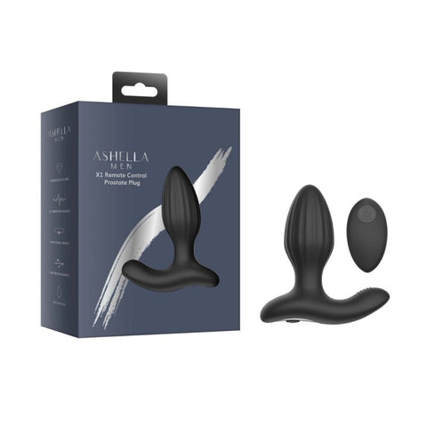 X1 Remote Control Men Prostate Plug by Ashella - Prostate Toys