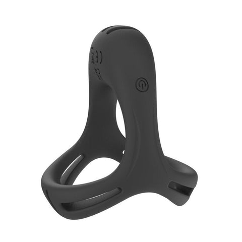 Men 10 Mode Vibrating Sling Ring by Ashella - Vibrating Cock Rings