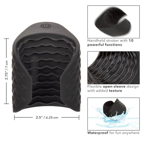 Boundless Grip Vibrating Stroker by California Exotics - Masturbators and Strokers
