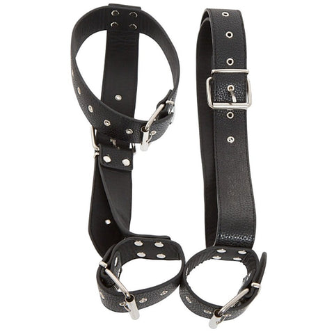 Bad Kitty Neck Restraint with Handcuffs by Orion - Cuffs And Restraints
