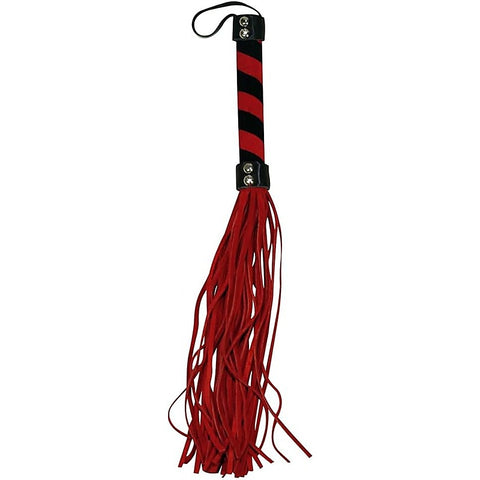 Bad Kitty Soft Velour Tails Bondage Flogger by Orion - Whips And Crops