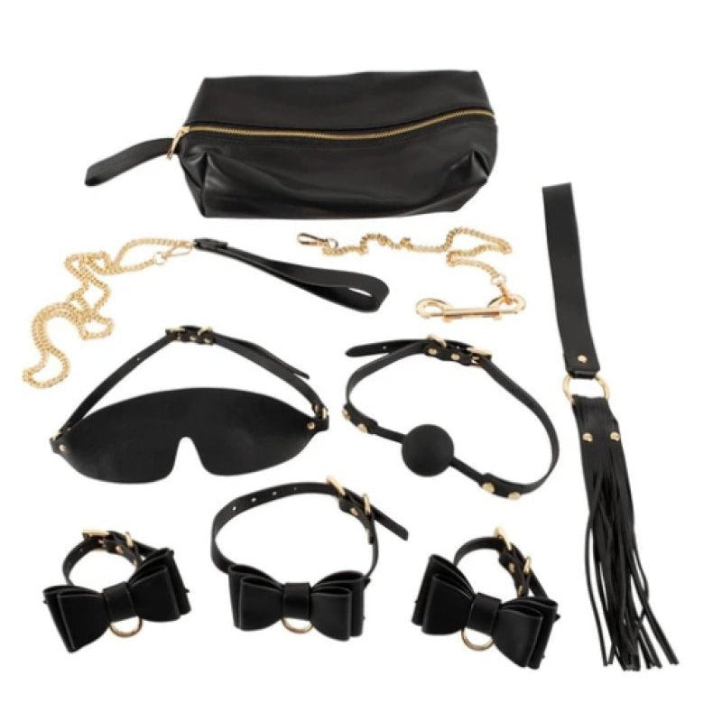 Bad Kitty 7 Piece Bondage Set with Bag by Orion - Bondage Kits