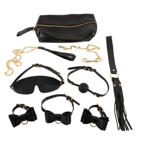 Bad Kitty 7 Piece Bondage Set with Bag by Orion - Bondage Kits