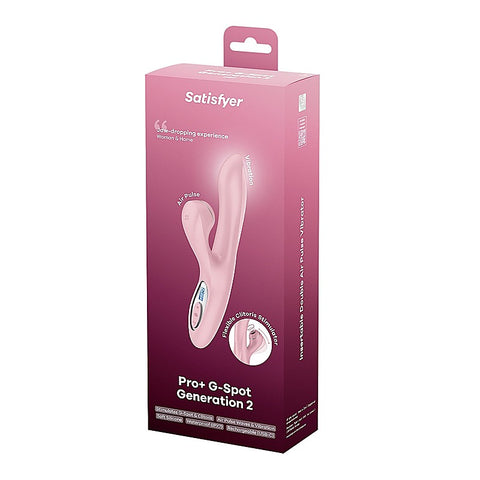 Pro+ G-Spot Air Pulse Rabbit Vibrator by Satisfyer