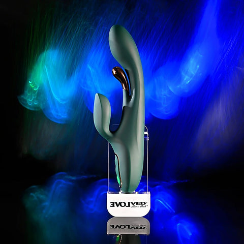 Golden Goddess G-Spot Rabbit Vibrator by Evolved Novelties