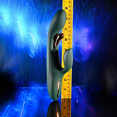 Golden Goddess G-Spot Rabbit Vibrator by Evolved Novelties