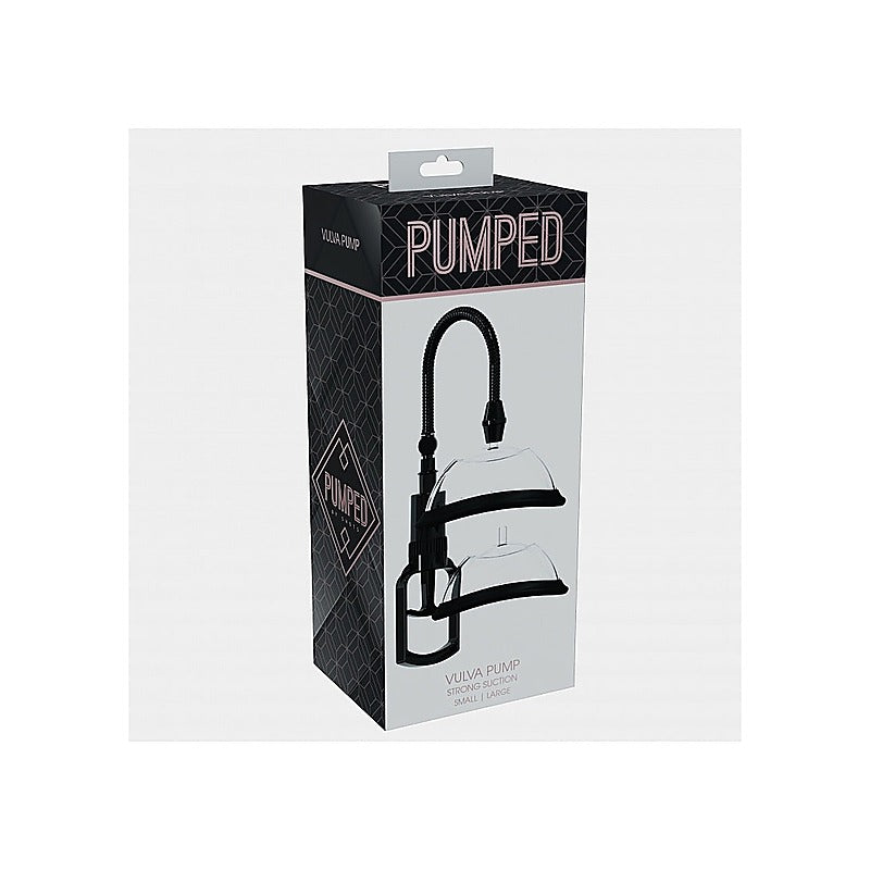 Pumped Vulva Pump with 2 Cups by Shots Toys - Pussy And Clit Toys