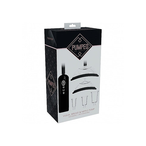 PUMPED Vulva, Breast & Nipple Pump Set by Shots Toys