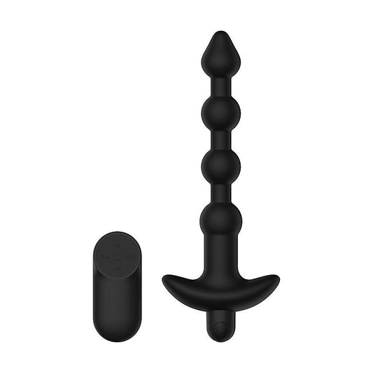 Vibrating Anal Beads with Remote by Passion Play