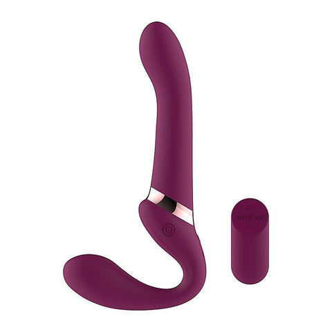 Strapless Dildo with Remote Controller by Passion Play - Strap On Sextoys