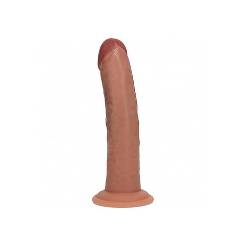 REALROCK 8in Curved Dual Density Dildo by Shots Toys